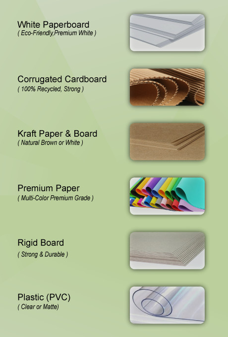 Compare Hang Tab Box Materials